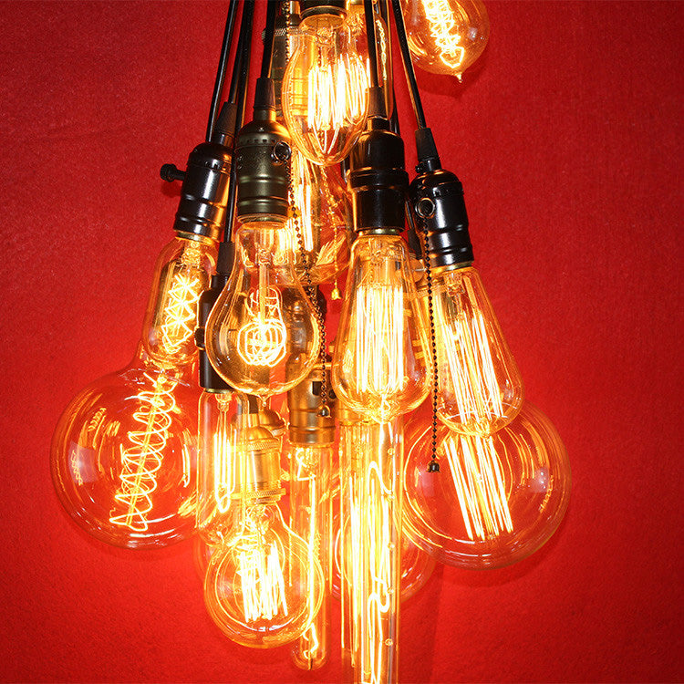 Vintage Edison Bulbs E27 40W/60W AC 220V Incandescent Lamp Retro Filament Light Bulb