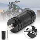 Black Edge Cut Shifter Peg For Harley Davidson Dyna Sportster Softail Touring