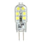 10PCS G4 2W 2835 Non-dimmable Cool White Transparent 12 LED Light Bulb for Indoor DC12V