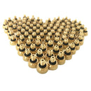 1/4" Brass Low Pressure Misting Nozzle Quick Plug Socket Plug Spray Set Outdoor Garden Water Spray Atomization Irrigation Fittings With Tees Pipe