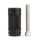 Black Edge Cut Shifter Peg For Harley Davidson Dyna Sportster Softail Touring
