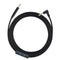 ZS0009 3.5mm to 2.5mm Audio Cable for Boshi QC25 QC35 OE2 LIVE2 AKG Y50 Y40(Black)
