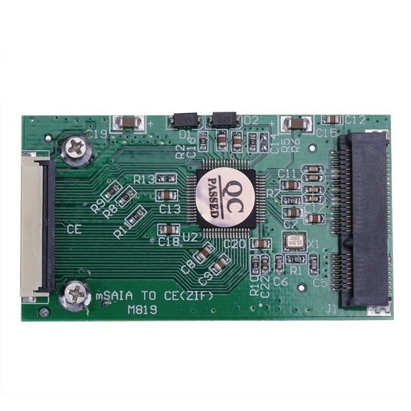 Mini PCI-E SATA mSATA SSD to 40 Pin 1.8 Inch ZIF CE SSD Converter Card