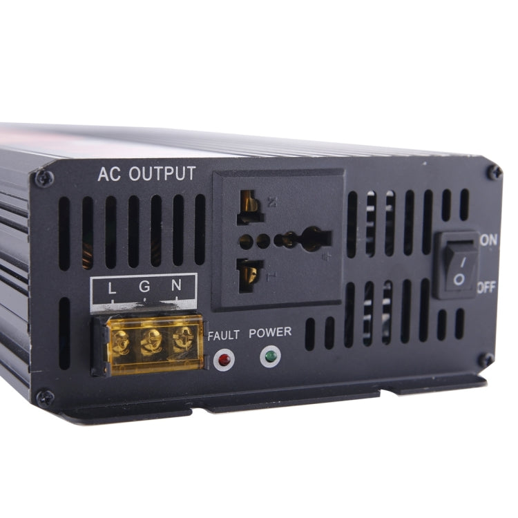 SUVPR DY-LG2000S 2000W DC 12V to AC 220V 50Hz Pure Sine Wave Car Power ...