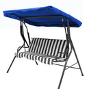 2/3 Seaters Swing Chair Garden Hammock Anti-UV Replacement Canopy Spare Cover
