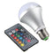 10W E27 B22 RGB Color Changing LED Bulb 480-520LM Light Spot Flood Remote Control AC 85-265V
