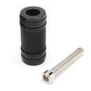 Black Edge Cut Shifter Peg For Harley Davidson Dyna Sportster Softail Touring