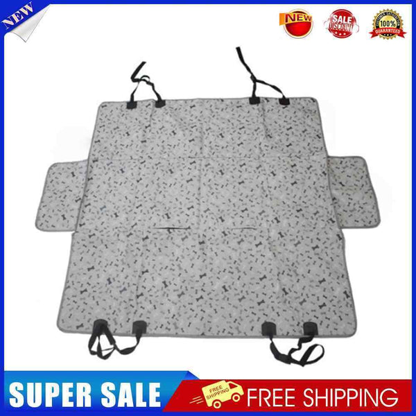 Double-seat Cat Mats Waterproof Pets Pad Non-slip Dogs Mat Foldable for Car