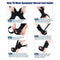 Foot Drop Ankle Brace Night Splint Orthotics Stretching Injury Brace Soft Wrap