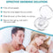 Nose Clip Snoring Device Anti-snoring Magnetic Nose Snoring Clip Silicone C E8E7