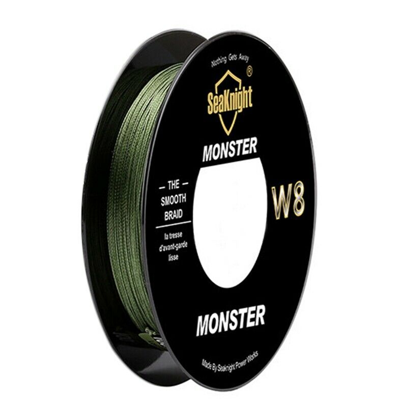 Seaknight Monster W8 Braided Fishing Line 500M 546Yds 8 Strands Wire P –  SHOP2INDIA GATEWAY