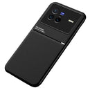 For vivo X80 Classic Tilt Magnetic Phone Case(Black)