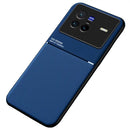 For vivo X80 Pro Classic Tilt Magnetic Phone Case(Blue)