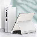 For Huawei Mate Xs 2 GKK Magnetic Folding Shockproof Protective Leather Phone Case(Silver)