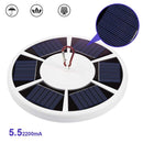 Solar Flagpole Light LED Outdoor Courtyard Camping Tent Light