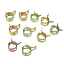 30Pcs 11/8/13mm Spring Band Type Fuel Vacuum Hose Silicone Pipe Tube Clamp  N8U9