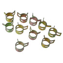 30Pcs 11/8/13mm Spring Band Type Fuel Vacuum Hose Silicone Pipe Tube Clamp  N8U9