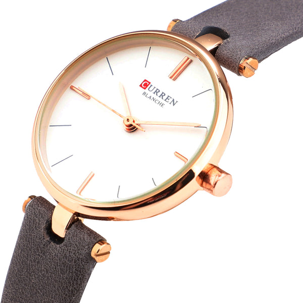 CURREN 9038 Ultra Thin Simple Design Ladies Wrist Watch Fashionable Analog Quartz Watches