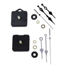2 PCS Clock Movement Mechanism DIY Tools Kit With Black Hour Minute Second  E8L8
