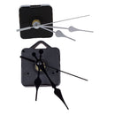 2 PCS Clock Movement Mechanism DIY Tools Kit With Black Hour Minute Second  E8L8