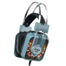 MISDE H8 LED Flashing Universal Gaming Stereo Wired Headphone With Microphone