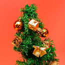 24PCS Gold Glitter Balls Christmas Baubles XMAS Tree Hanging Ornament Decorations