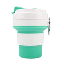 IPRee 350ml Silicone Folding Cup Portable Telescopic Water Drinking Bottle Coffee Mug