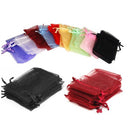 108pcs drawsring Organza Jewelry Pouch Bags Y5S7