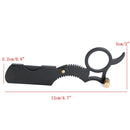 Ergonomic Manual Straight Razor Portable Stainless Steel Eyebrow Trimmer