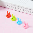 4 Pcs Winder Wrap Cord Cable Storage Desktop Rabbit Shaped Wire Clips Organizer Space Saving Desk Accessories Office Supplies