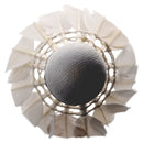 6PCS White Feather Shuttlecocks Badminton T4U3