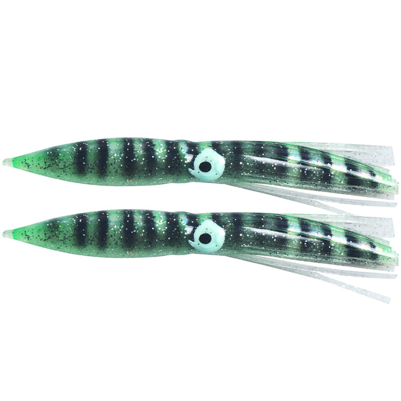 ZANLURE 2Pcs/Set 11cm 5g Octopus Artificial Soft Bait Long Shot Squid Pesca Bait Sea Fishing Lure