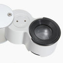 LED Magnifier Eye Glass Loupe UV Detector Currency Identifying