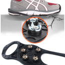 Outdoor 5 Teeth 8 Type Crampons Antiskid Non-slip Shoes Cover Snow Urban Nail Tools