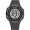 SYNOKE 9616 EL Display Silicone Strap Sport Watch 3ATM Waterproof Alarm Student Digital Watch
