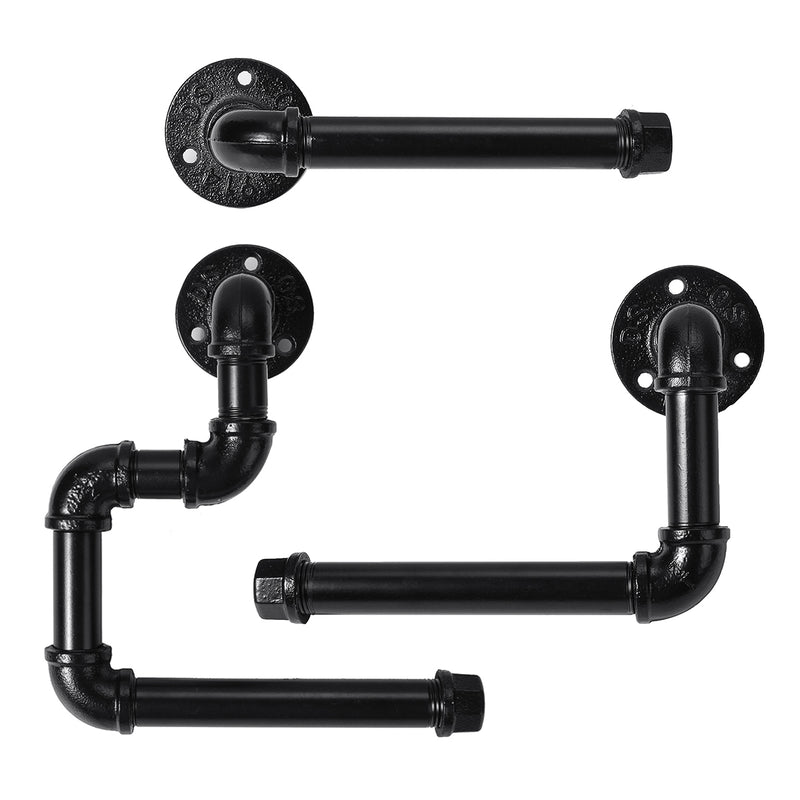 Wall Mounted Roll Paper Holder Towel Storage Organizer Hanger Kitchen Bathroom