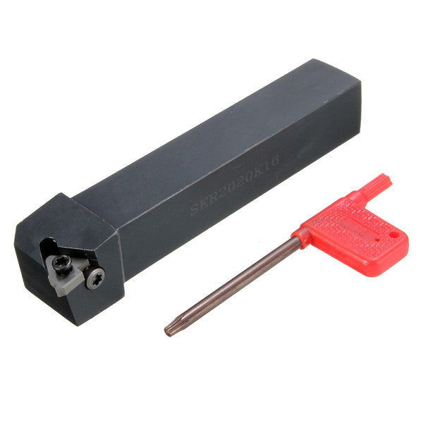 SER2020K16 20x125mm Lathe Turning Tool Holder with 16ER Insert
