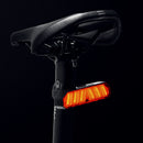 PROMEND ET-15133 Smart Steering Bike Bicycle Rear Light Rechargeable Warning Safety Cycling Motorcycle