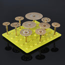 Drillpro 10pcs Diamond Cutting Discs Titanium Coating Cut Off Wheel Set For Dremel Rotary Tool
