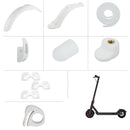BIKIGHT 8Pcs Scooter Wheel Fender Set For Xiaomi M365/Pro Electric Scooter Front Rear Fender Hook Foot Support