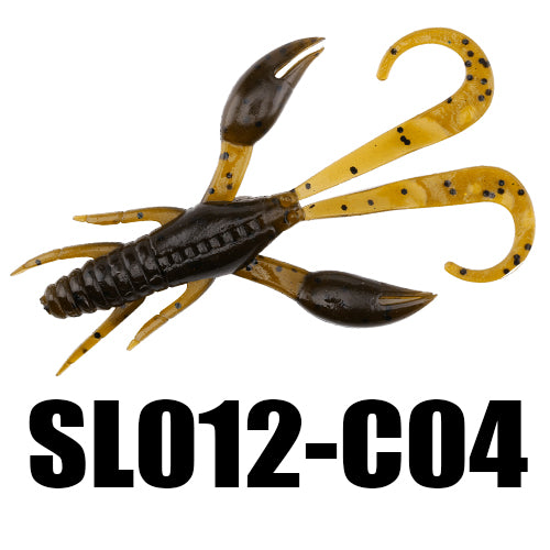 SeaKnight SL012 6pcs/bag 6.2g 85mm 3.4in Soft Fishing Lure Soft Shrimp Lure Fishing Bait