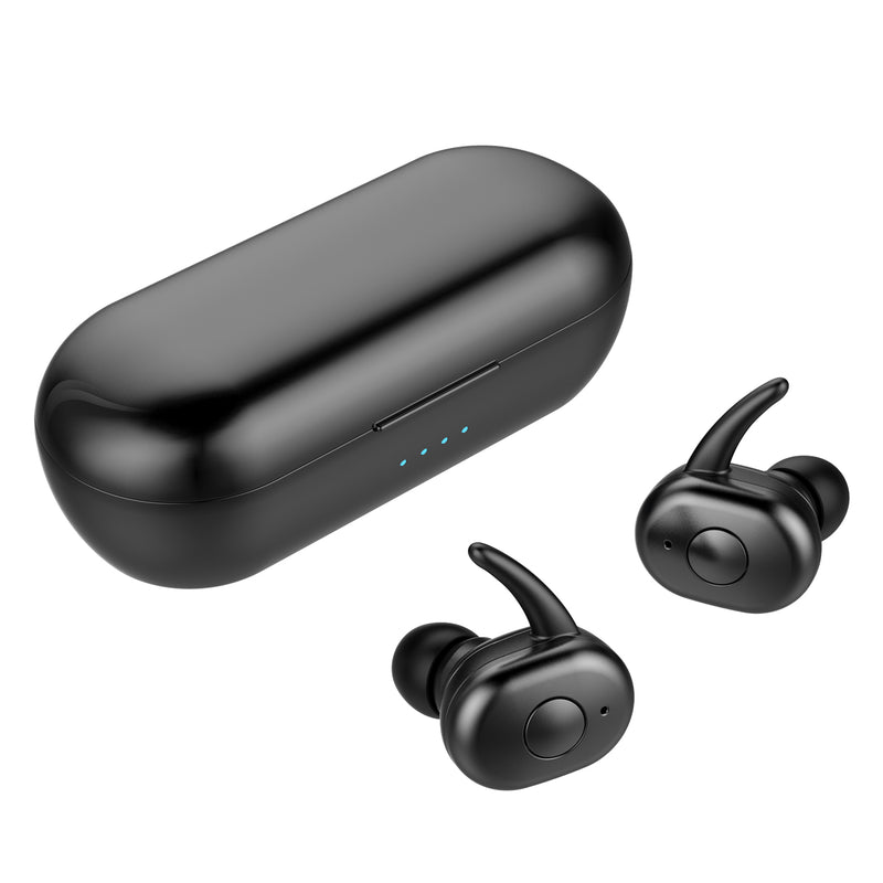T12S bluetooth 5.0 TWS Headset Hifi Binaural Call Noise Cancelling Waterproof True Wireless Earphone With Mic