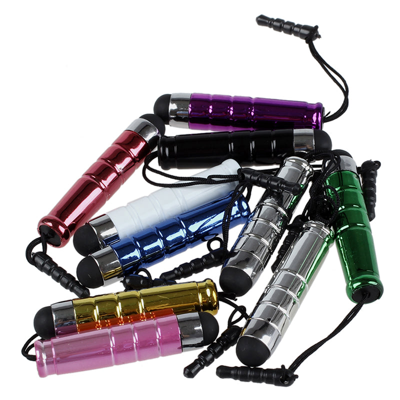10 in 1 Bundle Mini Capacitive Stylus / Styli Pen - Blue Purple Red Green G G7U3