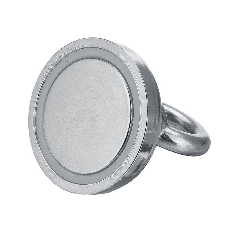 98kg 48mm Neodymium Recovery Magnet Salvage Recovery Fishing Magnet for Detecting Metal Treasure