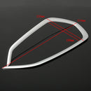2pcs Chrome Front Fog Light Trim Decoration Cover For Hyundai Tucson 2015 2016