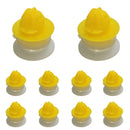 10pcs Door Moulding Trim Wheel Arch Clips For Land River Discovery 3 Range Sport