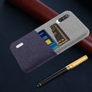 For Xiaomi Mi A3 / Xiaomi Mi CC9e Case Bakeey Luxury Multicolor with Double Card Slots Shockproof Cloth Protective Case