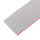 5M 1.27mm Pitch 40 Pin 40P Grey Gray Flat Ribbon Data Cable Wire Connector AWG28 300V