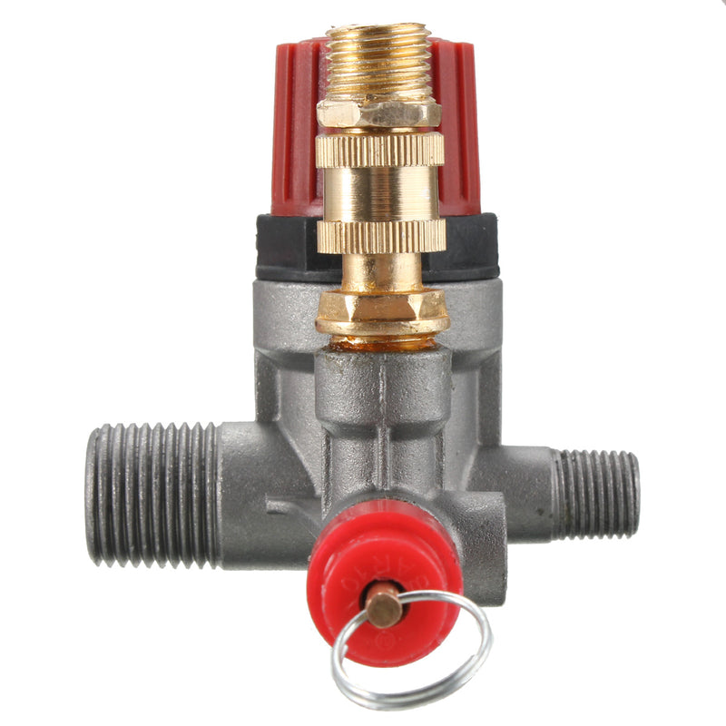 Air Compressor Pump Pressure Switch Control + Valve Gauges Regulator
