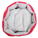 Luxury Unique Warm Indoor Soft Pet Dog Cat Puppy Sofa House Bed with Mat Cu